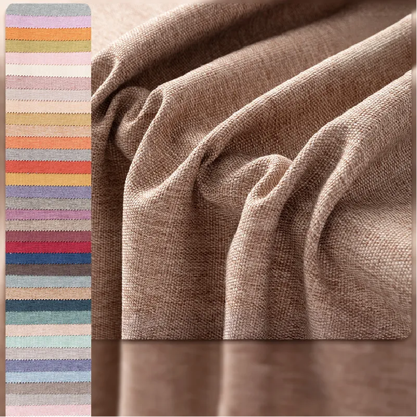 Tecido para cortina de linho sintético Inúmeros benefícios