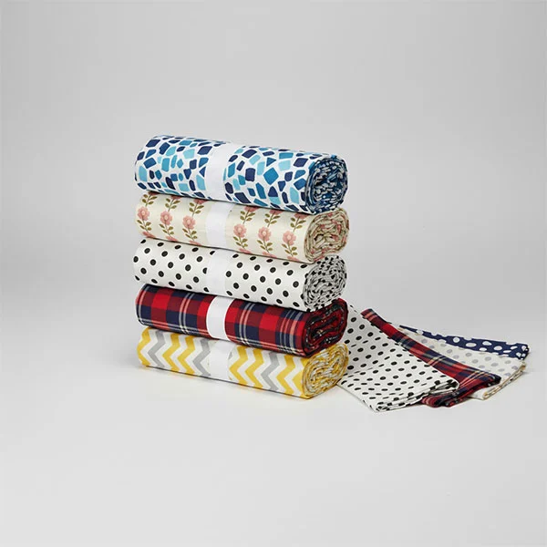 Tecido de forro estampado de algodão Tecido de forro estampado de algodão