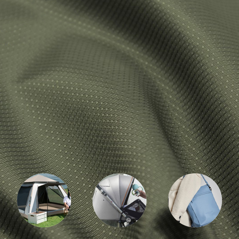 Tecido Jacquard Oxford de poliéster