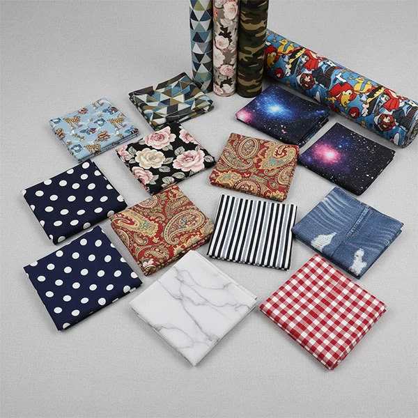 Tecido de forro estampado em poliéster Tecido de forro estampado em poliéster